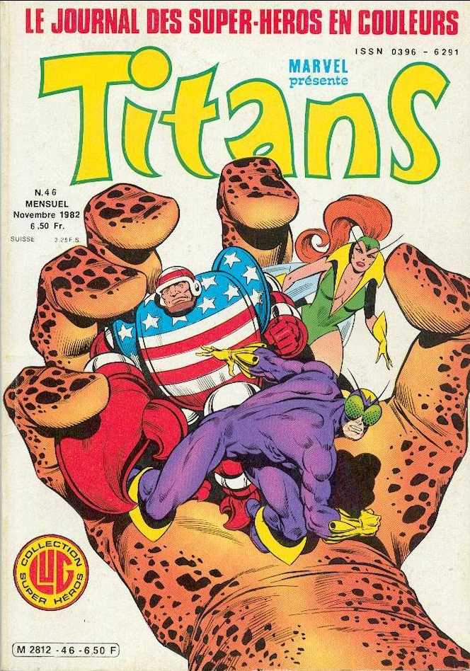 Scan de la Couverture Titans n 46